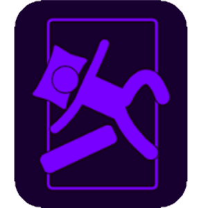 The dream-site Logo in a Pruple color with a dark purple background